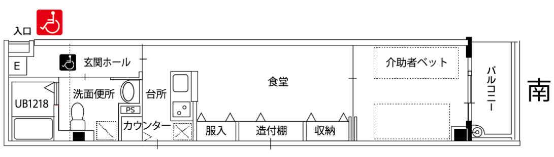 Bタイプ 間取り図