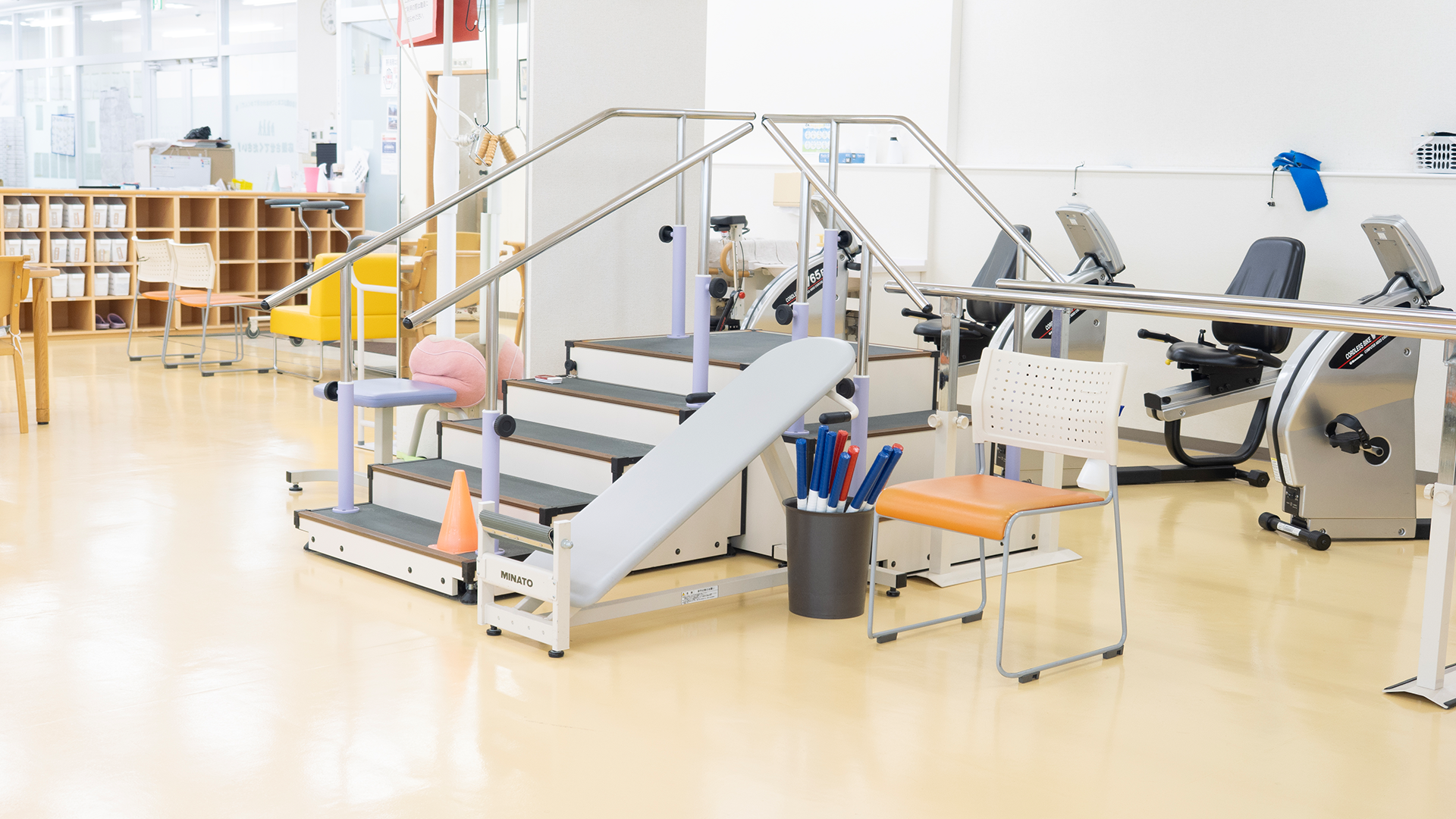 平行棒＋昇降ステップ