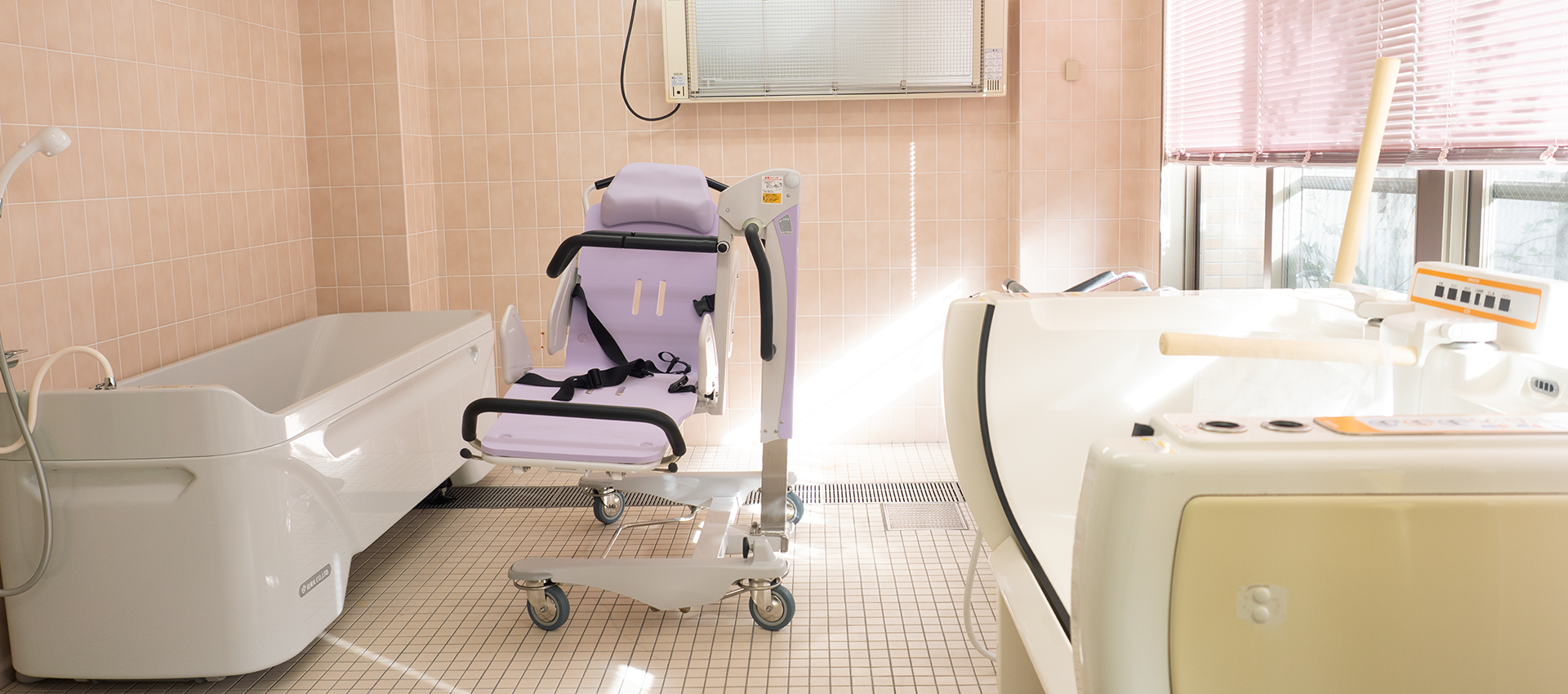 機械浴(座位入浴)・寝台浴